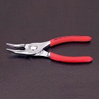 １６５ｍｍ　先細プライヤー（ばね付／先曲り）