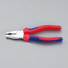 １８０ｍｍ　電工ペンチ（グリップ付／メッキ）