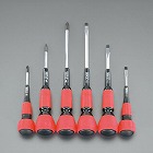 ６本組　［＋　‐］ドライバー（パワーグリップ　電工）