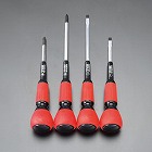 ４本組　［＋　‐］ドライバー（パワーグリップ　電工）