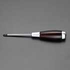 ＃３　ｘ１５０ｍｍ　［＋］ドライバー（貫通型・木柄）