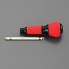 ［＋　‐］差し替え式ドライバー（電工型）