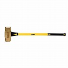 ９．０ｋｇ／７６ｍｍ　真鍮大ハンマー（グラスファイバー柄）