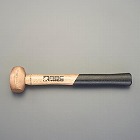 １３５０ｇ／４３ｍｍ　銅ハンマー（木柄）