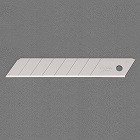 １００ｘ１８ｘ０．５ｍｍ　カッターナイフ替刃（２５枚）