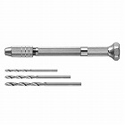 ２．０・２．５・３．０ｍｍ　ピンバイス（ドリル３本付）
