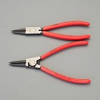 ２本組　スナップリングプライヤー（軸・穴用／ツールロール付）