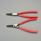 ２本組　スナップリングプライヤー（軸・穴用／ツールロール付）