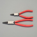 ２本組　スナップリングプライヤー（穴用／ツールロール付）