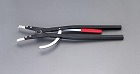 ２５２‐４００ｍｍ軸用スナップリングプライヤー／９０°