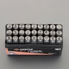 ５ｍｍ（３／１６”）／２７本組　英字刻印セット