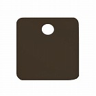 ３２ｍｍ　タグブランク（アルミ角／ブラック／５枚）