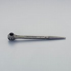 ２７ｍｍ／　３５５ｍｍ　片口ラチェットレンチ（強力型／シノ付）