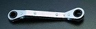 ［１３／１６”ｘ１５／１６”］ラチェットメガネ（オフセット型）