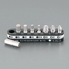 ８本組／１９ｍｍ　［Ｈｅｘ　＋］ショートビット