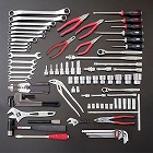 ［８７個組］　ツールワゴン付工具セット
