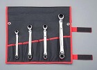 ４本組／７５°　ラチェットメガネレンチ（深穴型）