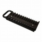 １／４”ＤＲｘ２８５ｍｍ　ソケットホルダー（マグネット付／黒）