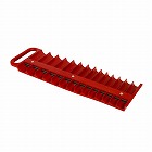 ３／８”ＤＲｘ４２０ｍｍ　ソケットホルダー（マグネット付／赤）
