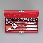 ３／８”ＤＲ／１７個組　ソケット（メトリック）