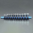 ３／８”ＤＲ／１２個組　ソケットレンチ（メトリック）