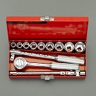 ３／８”ＤＲ／１３個組　ソケットレンチセット（インチ）