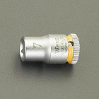１／４”ＤＲｘ　４ｍｍ　ソケット（ＺＹＫ０Ｐ）