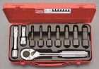 １／２”ＤＲ／５‐１７ｍｍ　Ｈｅｘビットソケットセット