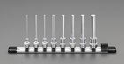 ３／８”ＤＲ／３‐１２ｍｍ／１００ｍｍ　［ＩＮＨＥＸ］ビットソケットセット