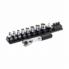 １／４”ＤＲ／１０個　ソケットレンチセット（Ｚ‐ＥＡＬ）