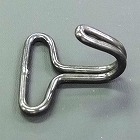 ２５ｍｍ　フック（スチール黒メッキ／５個）