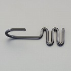 １１２ｘ３５ｘ４５．８ｍｍ　平ゴムロープ用フック（ツイストクネクネ大）