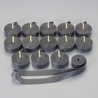 ２２ｘ３００ｍｍ　平ゴムロープ（リングタイプ／１４本）