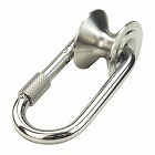 １００ｋｇ／φ１６ｍｍ　プーリーカラビナ（ステンレス製）
