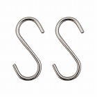５０ｘ３．２ｍｍ　Ｓフック（ステンレス製／２個入）
