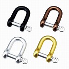 ７０ｋｇ／８ｍｍ　シャックル（アルミ製／イエロー）
