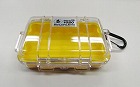 １３５ｘ　９０ｘ４３ｍｍ　防水ケース（黄・クリア）