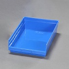 ２８３ｘ４５４ｘ１０２ｍｍ　パーツトレー／ラック棚用（青／８個）