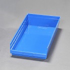 ２８３ｘ６００ｘ１０２ｍｍ　パーツトレー／ラック棚用（青／６個）