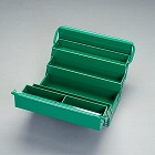 ４３０ｘ２００ｘ２００ｍｍ　両開工具箱（スチール製）