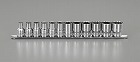 １／２”ＤＲ／８‐２４ｍｍ　［１２個組］ソケットセット（１２角）