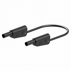 φ４ｍｍ／　５００ｍｍ　テストリード（スタック接続／黒）