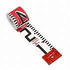 ６０ｍｍｘ　５ｍ　測量テープ（横目盛２０ｃｍ赤白）