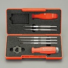 １．０‐５．０Ｎｍ　トルクドライバーセット（ＴＯＲＸ・ツバ付ビット）