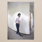 ２３０ｘ３３０ｍｍ　通路用ミラー（片側用／マグネット）