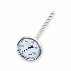 ０‐５００℃／３００ｍｍ　バイメタル式温度計
