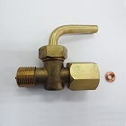 Ｇ　１／２”ｘＧ　１／２”　ゲージコック（黄銅）