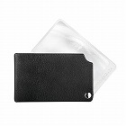 ｘ　２．５／４８ｘ７４ｍｍ　ポケットルーペ（角型／ブラック）