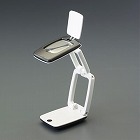 ｘ２．５／　９５ｍｍ　スタンド型ルーペ（ＬＥＤライト付）