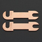 ３０Ａ／４５ｍｍ　中性バー（２本）